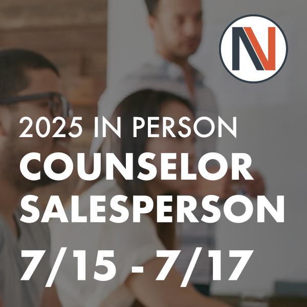 In person Counselor Salesperson – Boston, MA 2025 (7/15-7/17)