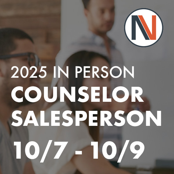 In Person Counselor Salesperson – Boston, MA 2025 (10/7-10/9)